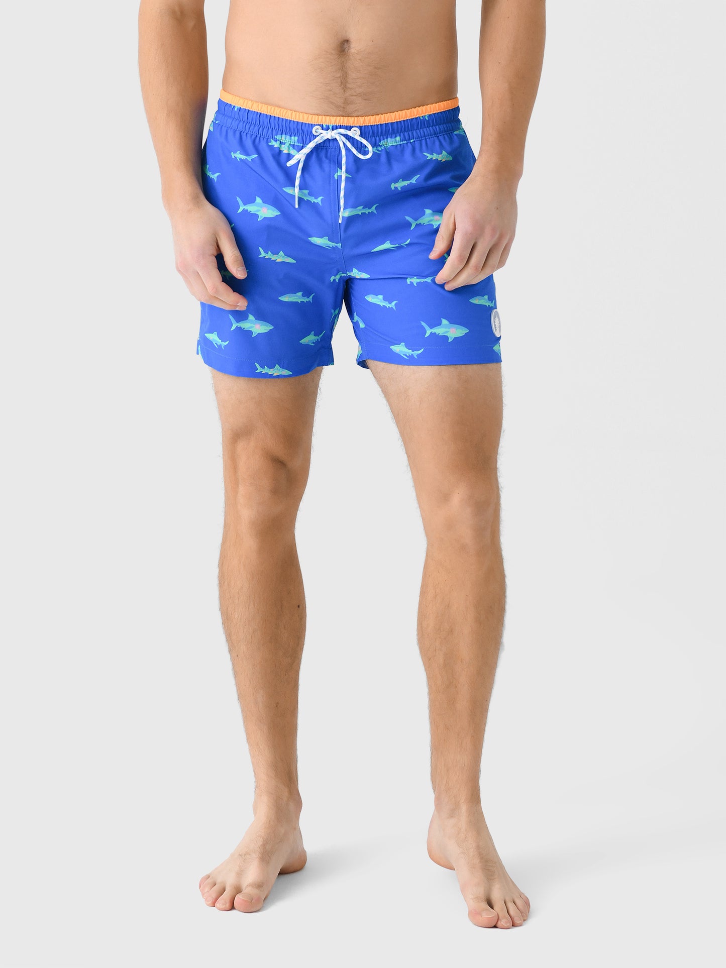 Chubbies Men's The Secret Tides 5.5" Lined Swim Trunk - Saint Bernard
