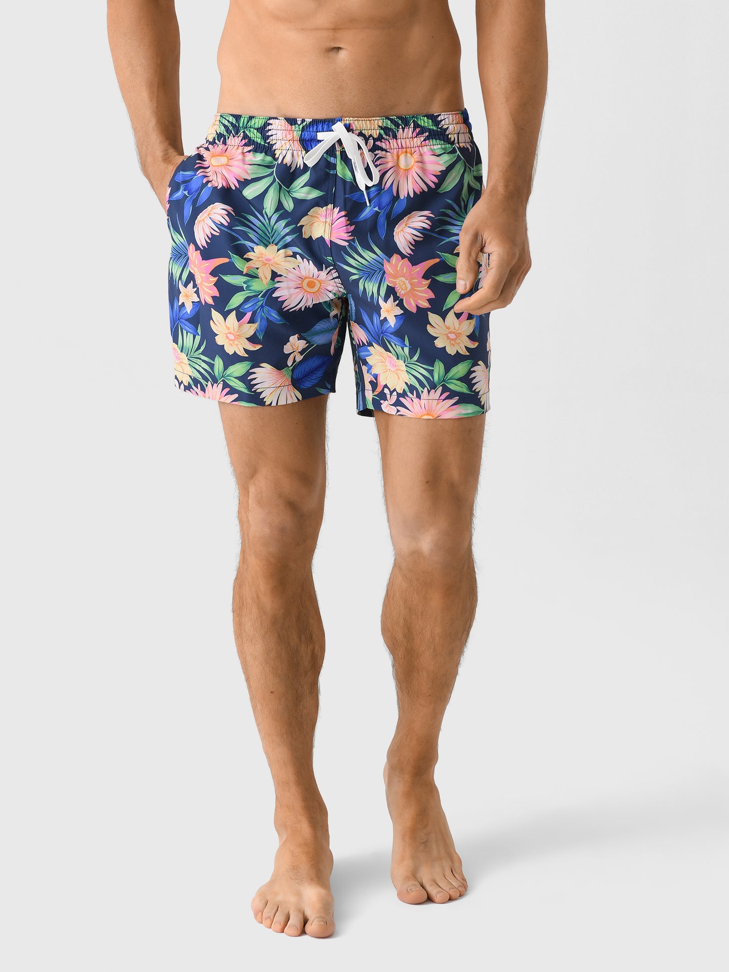 Chubbies Men's The Big Bloomers 5.5" Lined Swim Trunk - Saint Bernard