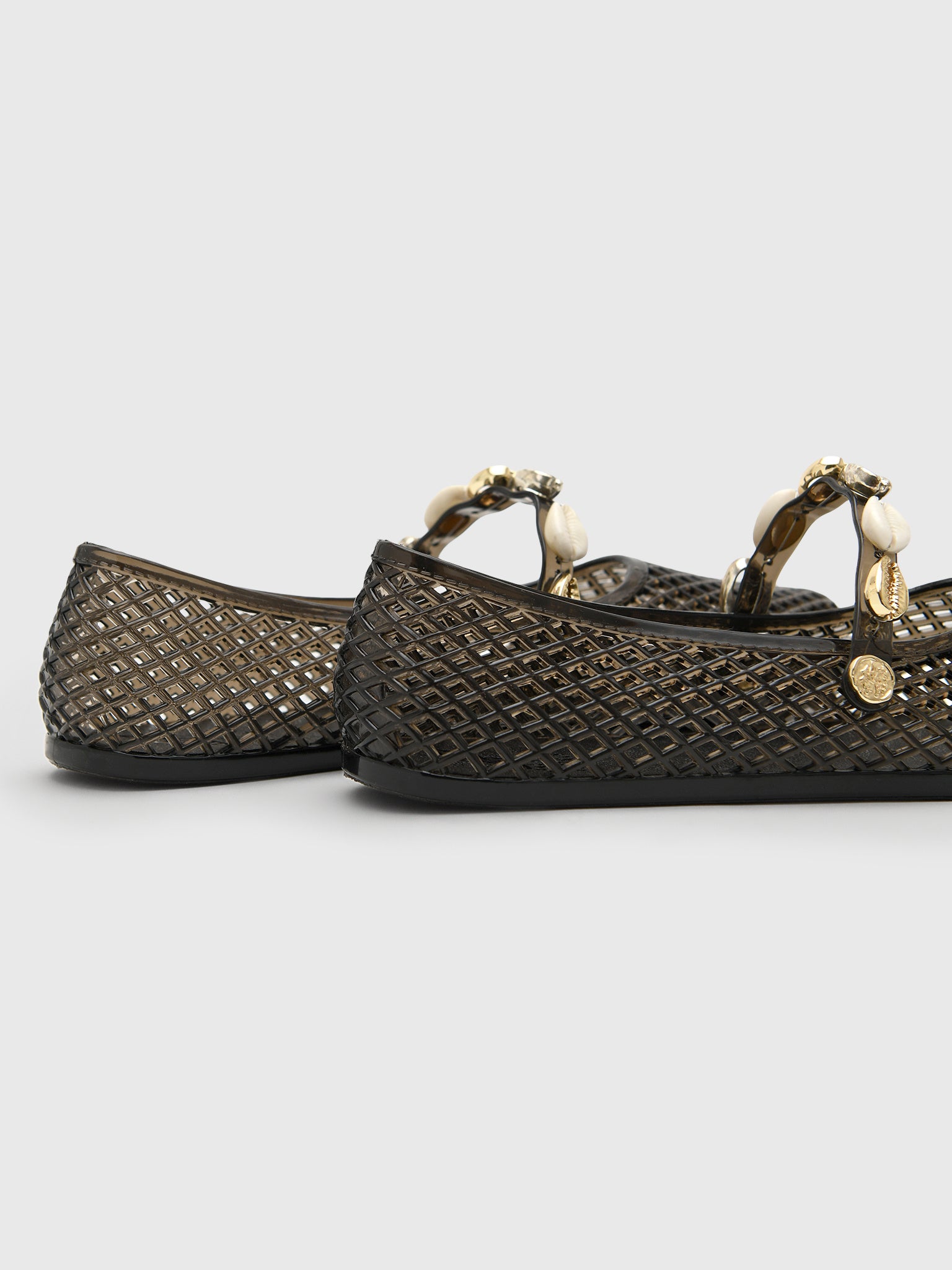 Ancient Greek Sandals Women's Iro Shells Jelly Flat - Saint Bernard