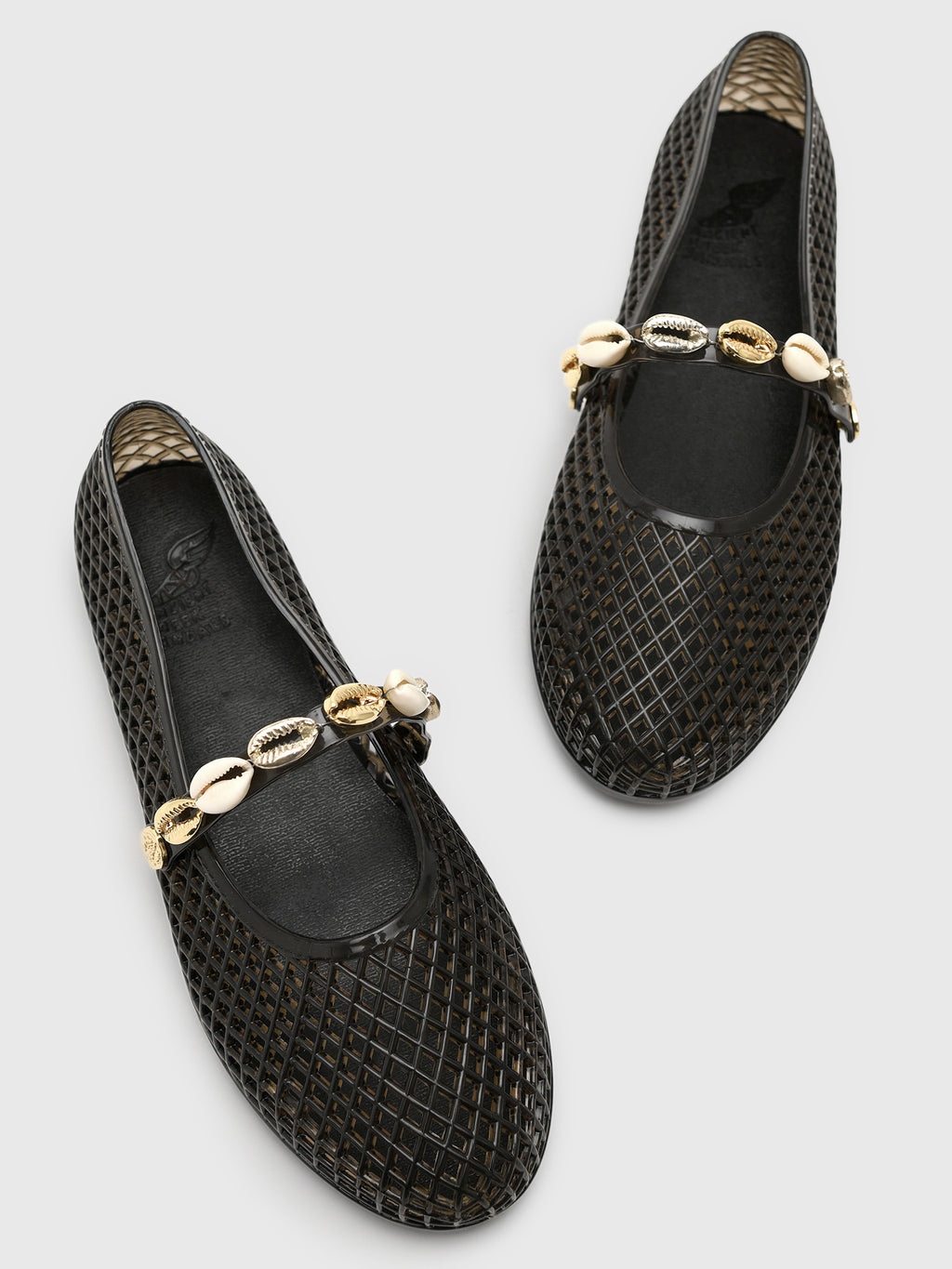 Ancient Greek Sandals Women's Iro Shells Jelly Flat - Saint Bernard