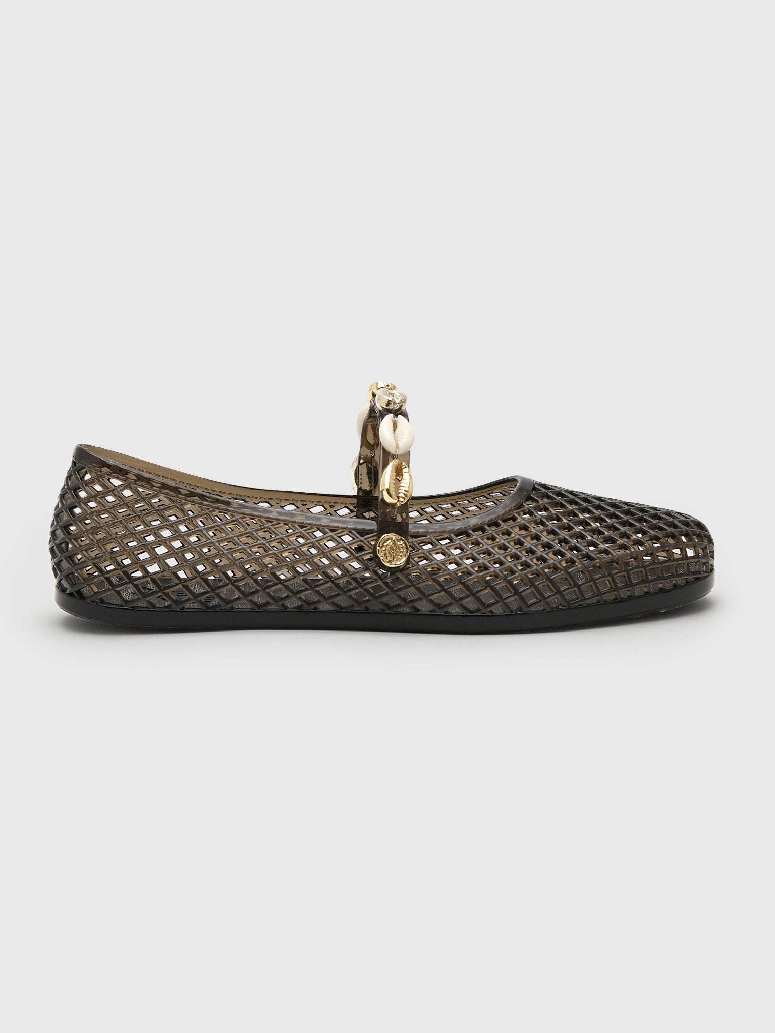 Ancient Greek Sandals Women's Iro Shells Jelly Flat - Saint Bernard