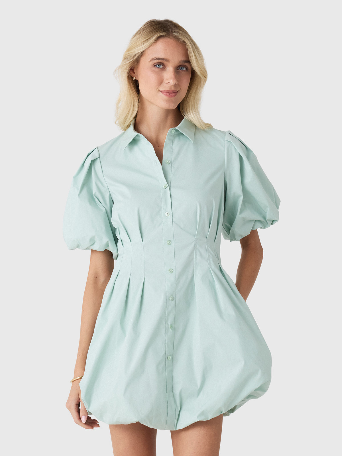 Simkhai Women's Cleo Cotton Mini Dress - Saint Bernard