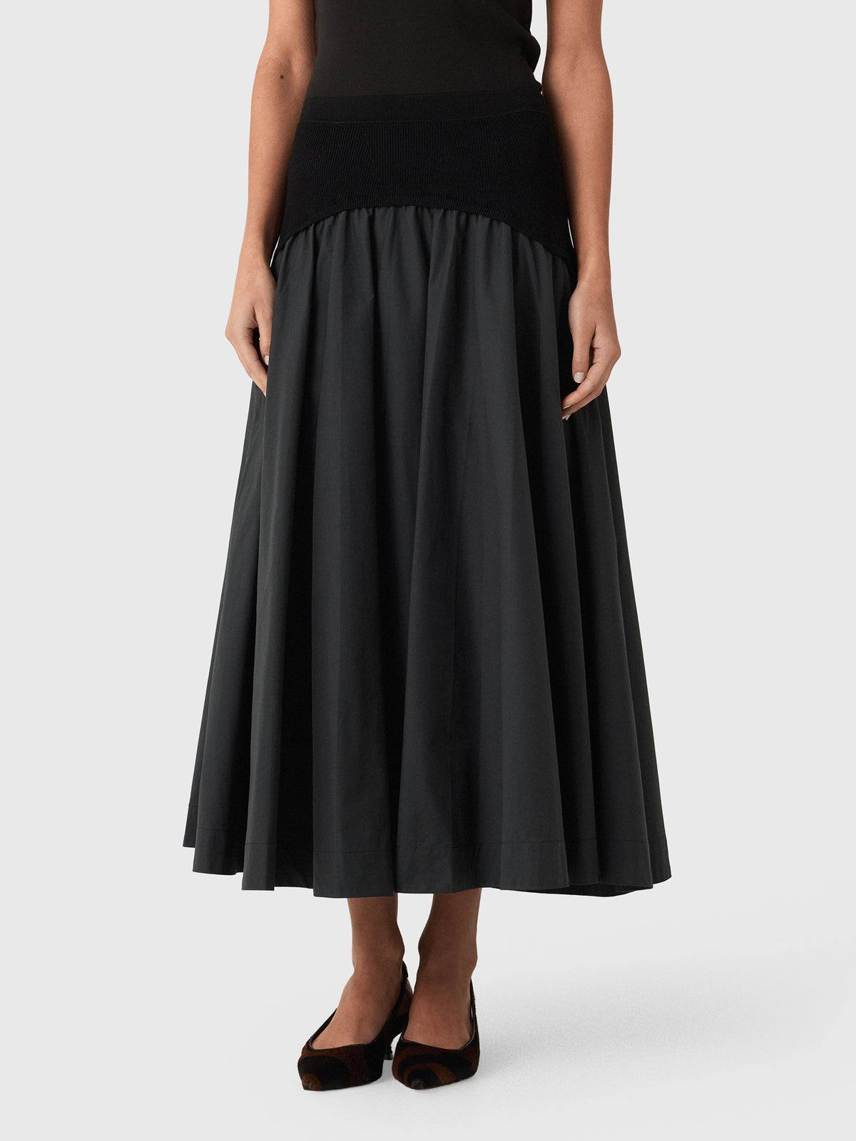 Simkhai Women's Ovie Midi Skirt - Saint Bernard