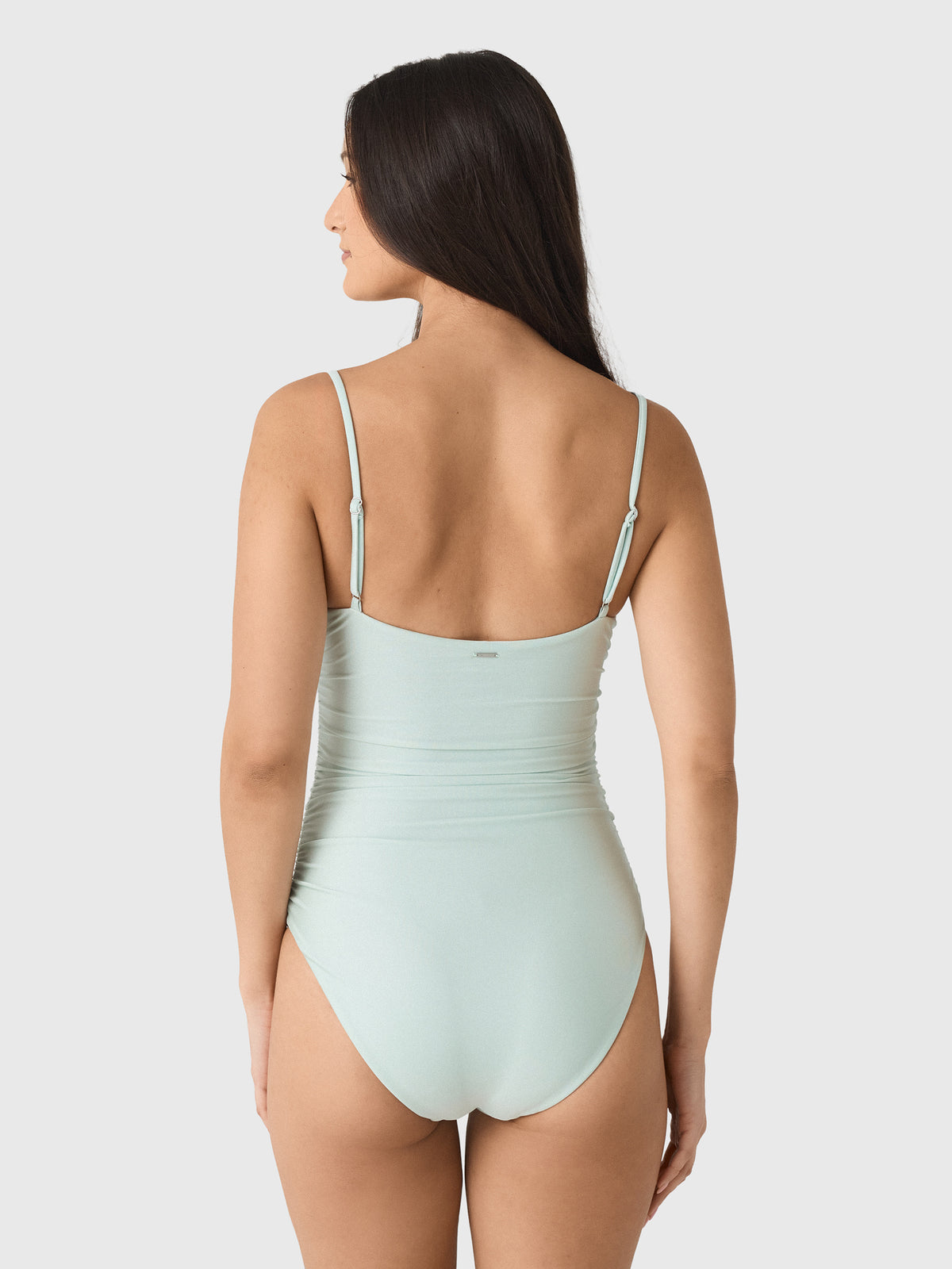 Simkhai Women's Laine Ruched One-Piece Swimsuit - Saint Bernard