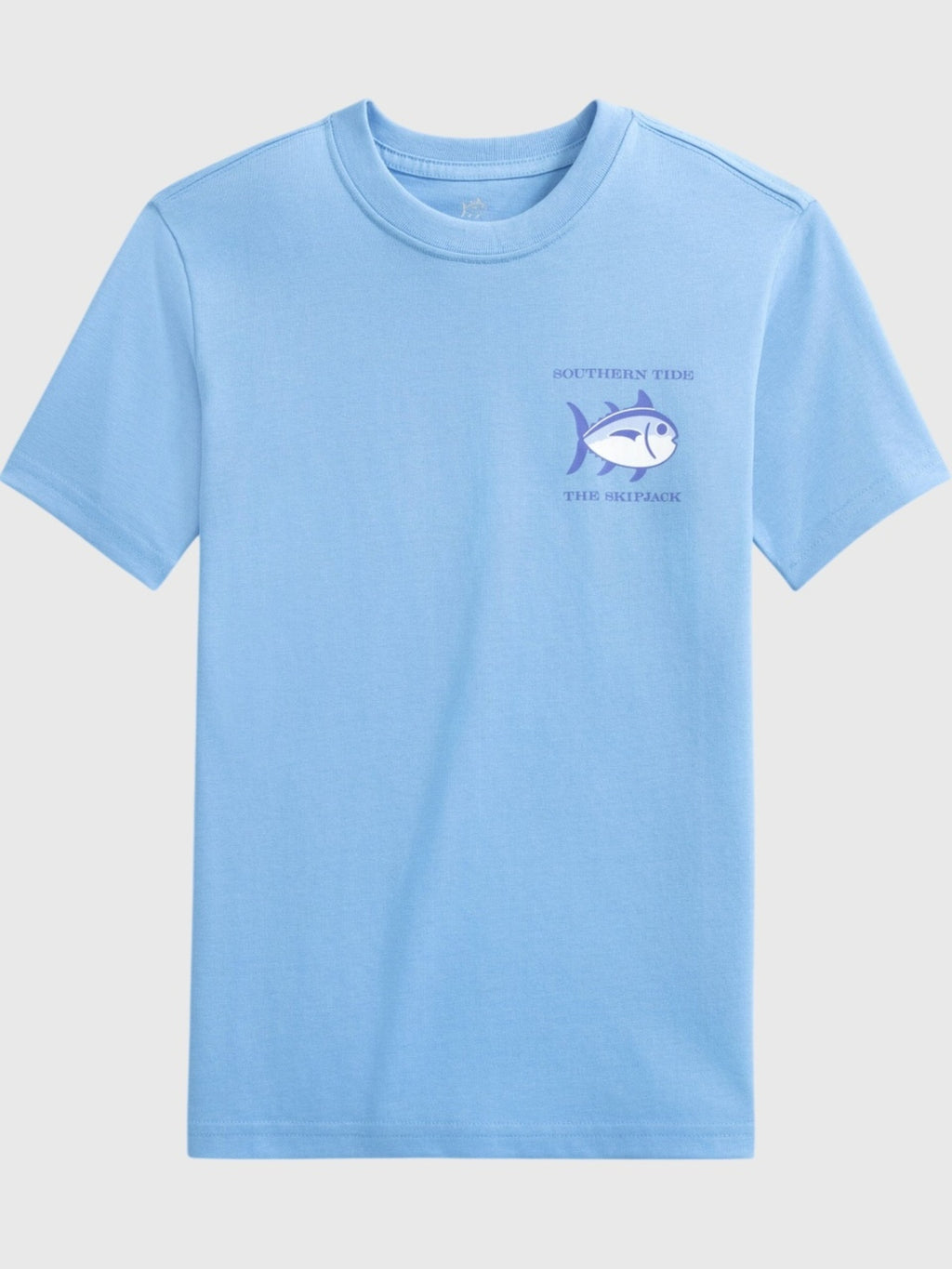 Southern Tide Boys' Original Skipjack Grey Marlin Short Sleeve T-Shirt - Saint Bernard