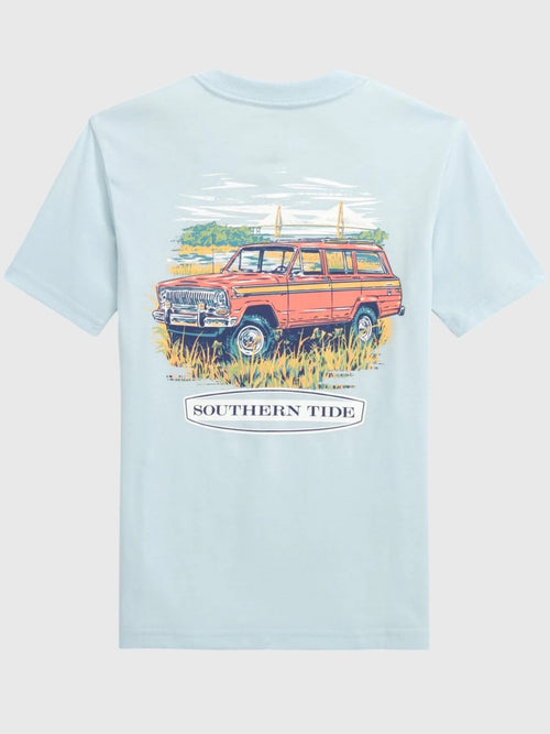 Southern Tide Boys' Marsh Wagon Short Sleeve T-Shirt