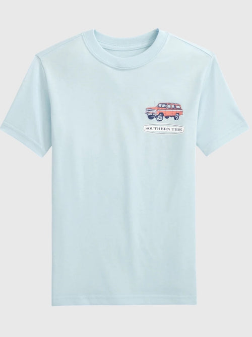 Southern Tide Boys' Marsh Wagon Short Sleeve T-Shirt