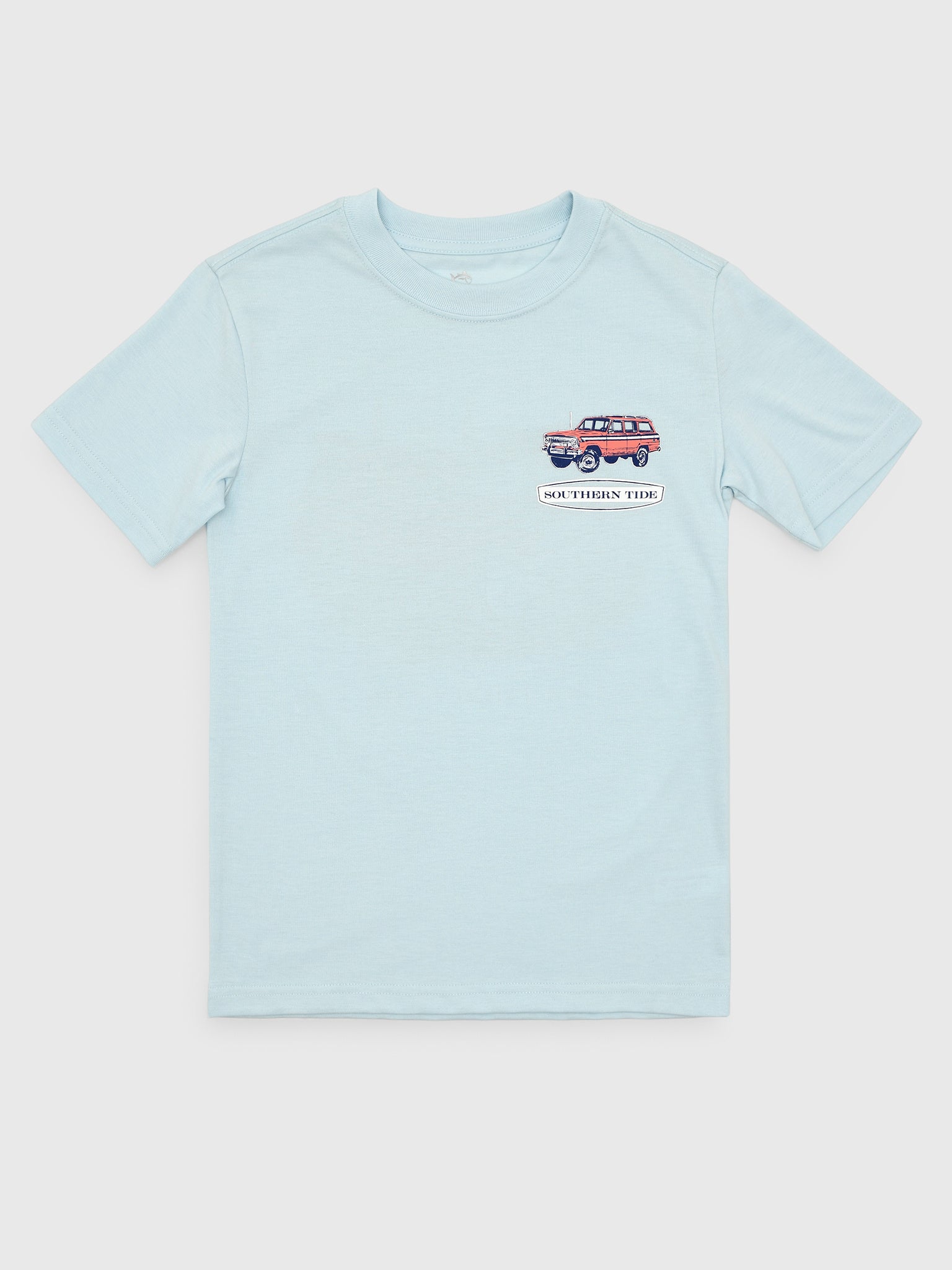 Southern Tide Boys' Marsh Wagon Short Sleeve T-Shirt - Saint Bernard