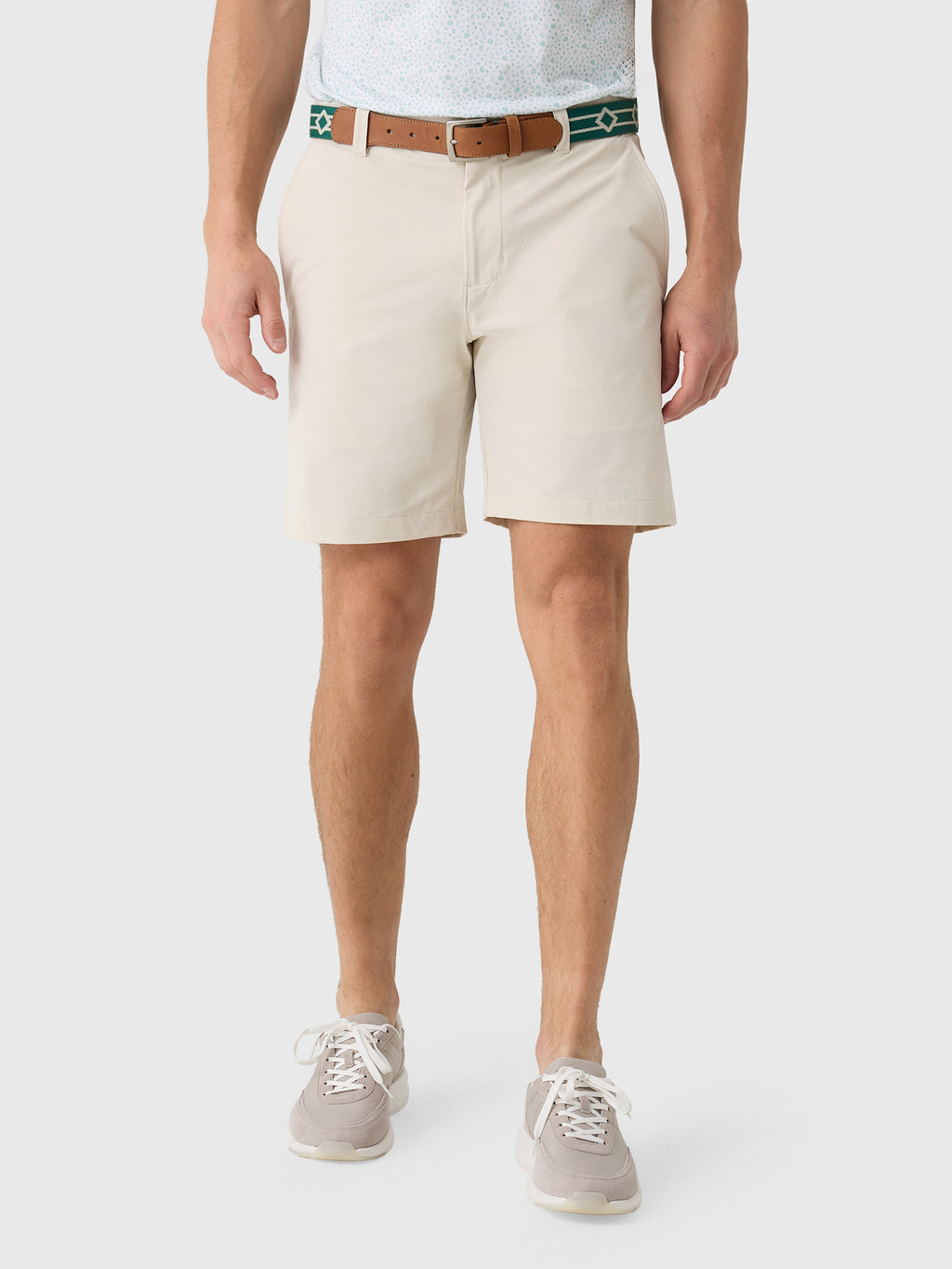 Southern Tide Men's Birdie 8" Coastal Breeze Performance Short - Saint Bernard