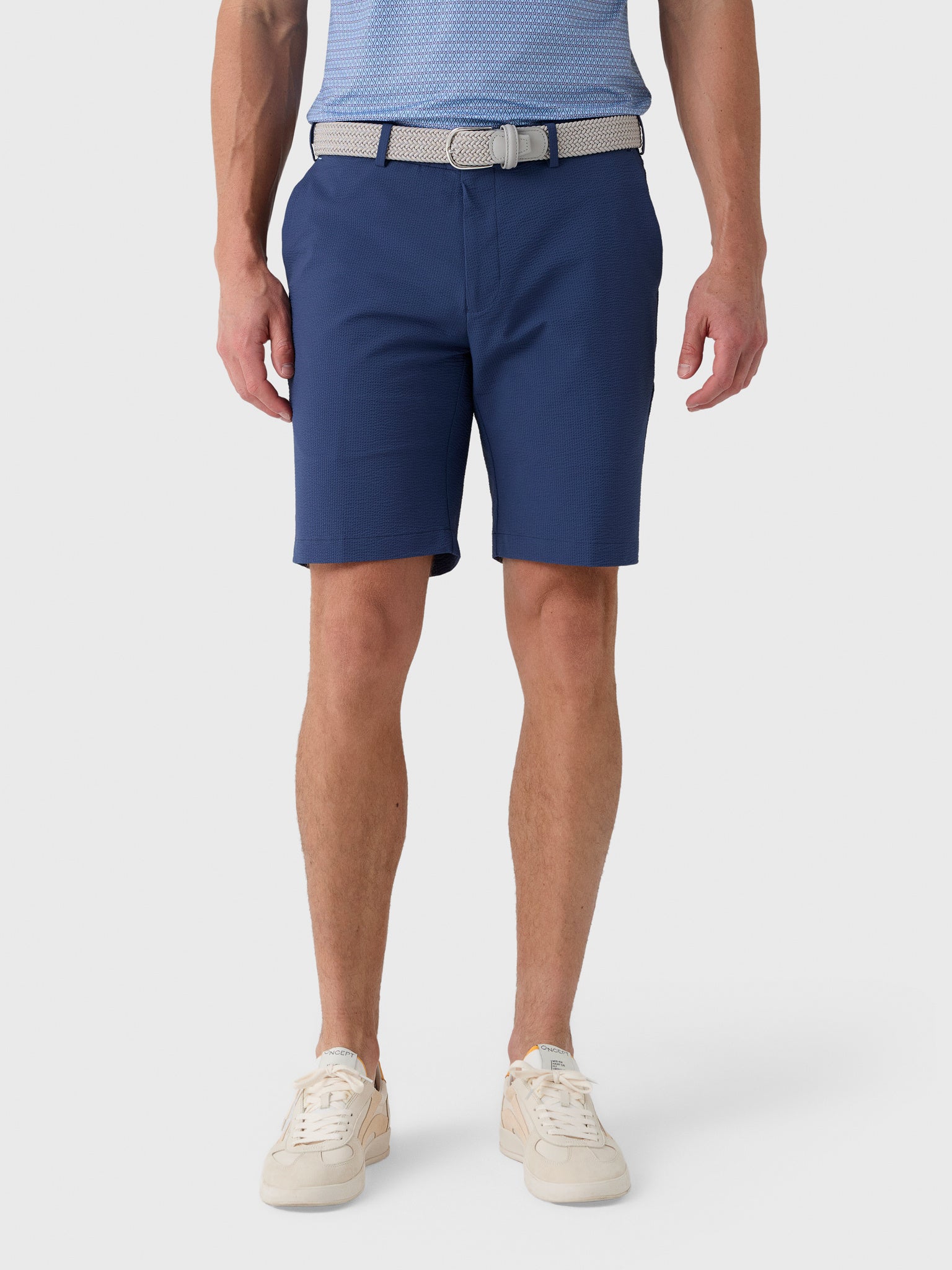 Southern Tide Men's Birdie 8" Coastal Breeze Performance Short - Saint Bernard