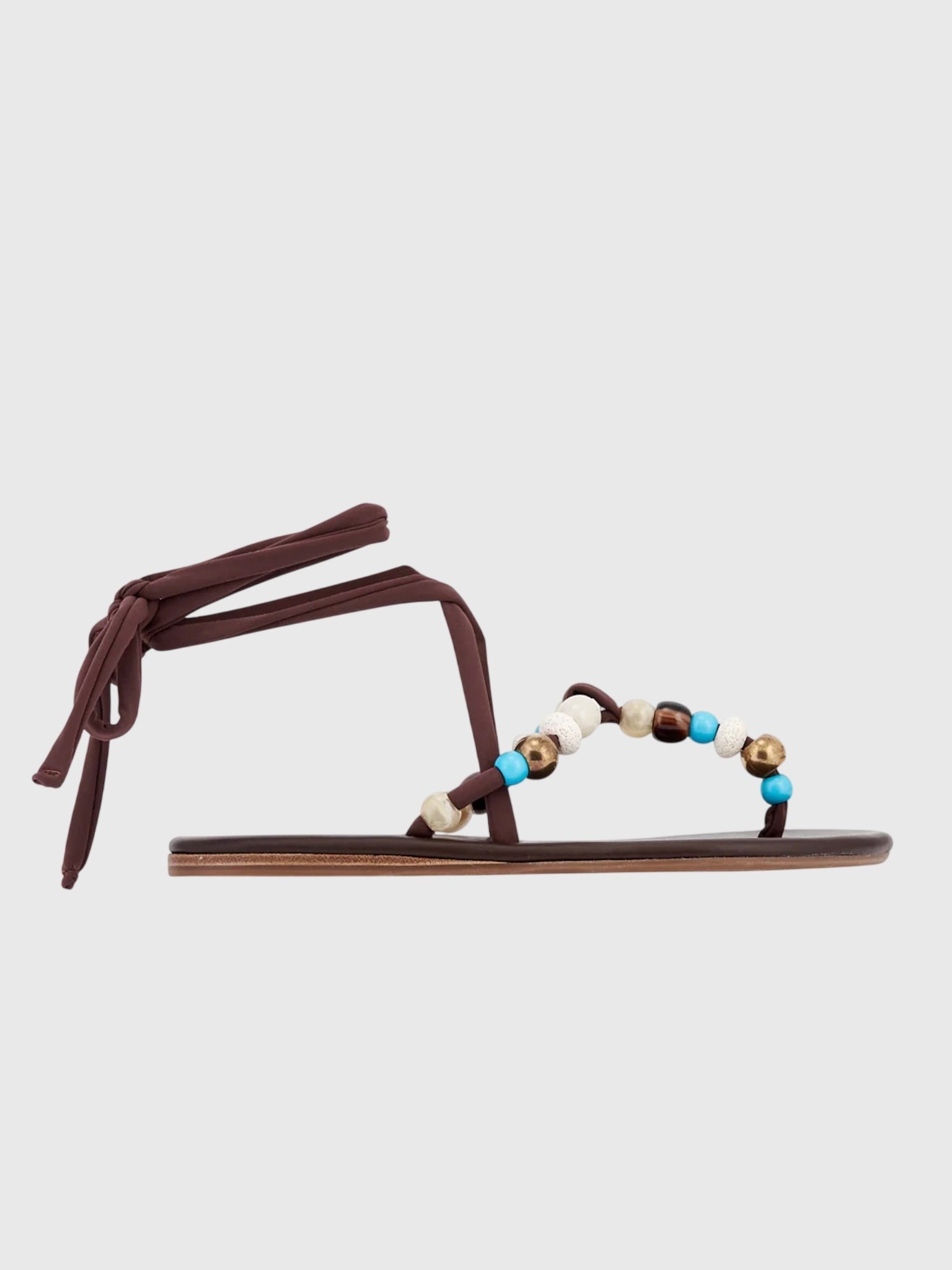Ancient Greek Sandals Women's Katia Beads Sandal - Saint Bernard