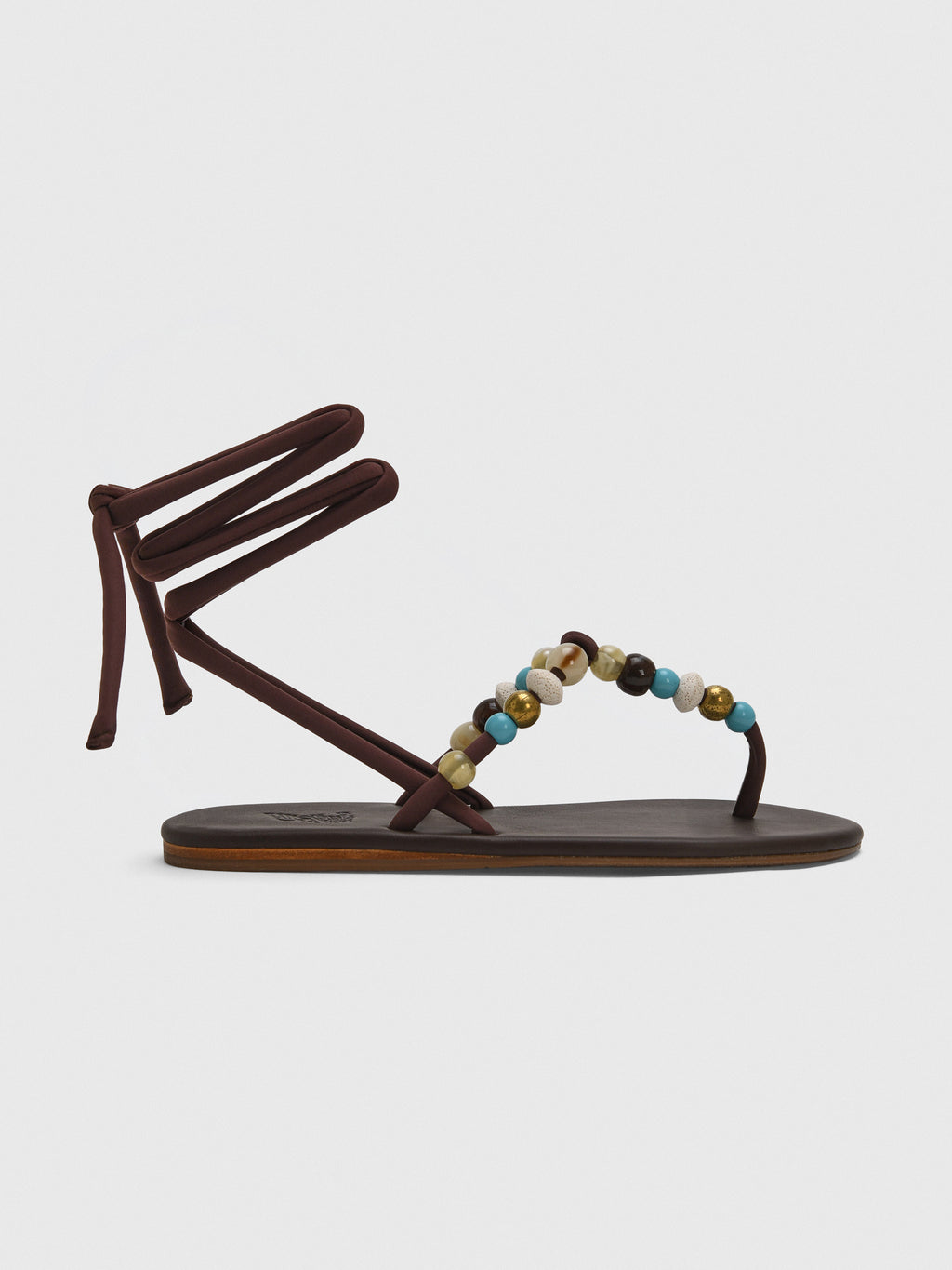 Ancient Greek Sandals Women's Katia Beads Sandal - Saint Bernard