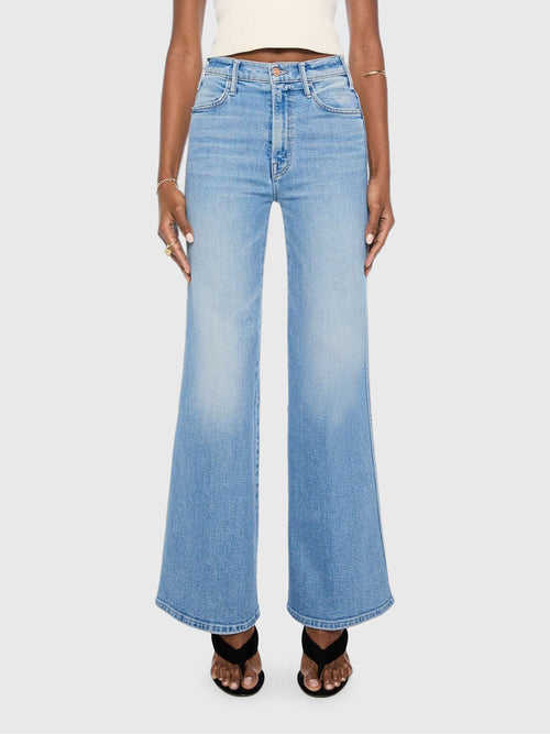 Mother Women's The Hustler Roller Double Sneak Jean