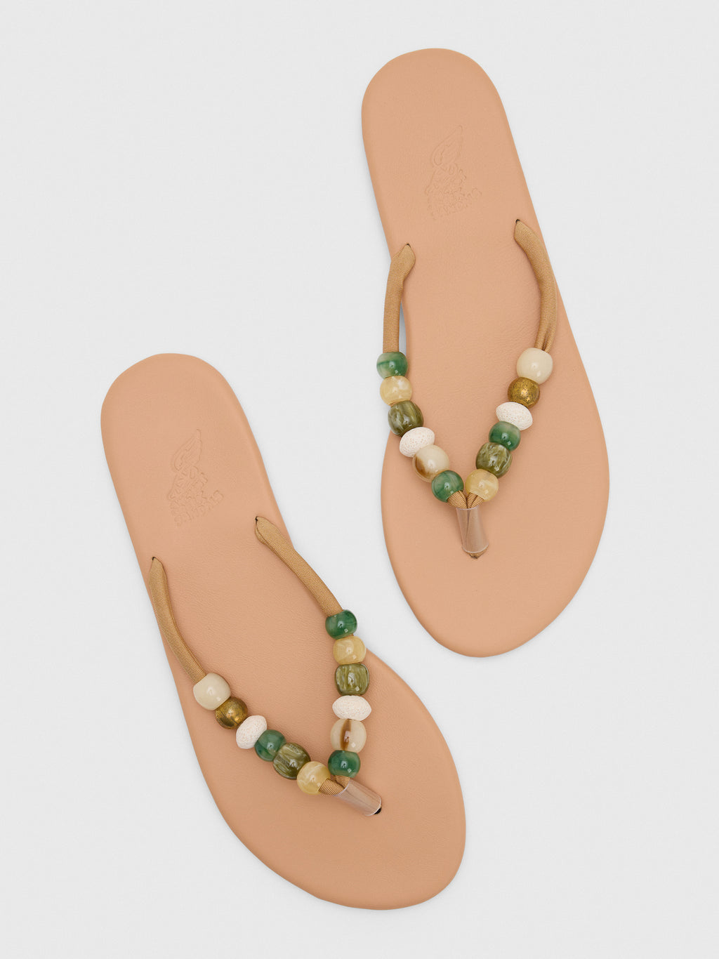 Ancient Greek Sandals Women's Saionara Beads Sandal - Saint Bernard