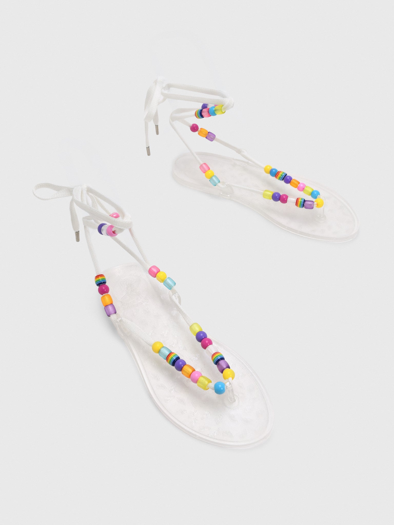 Ancient Greek Sandals Women's Esther Beads Sandal - Saint Bernard