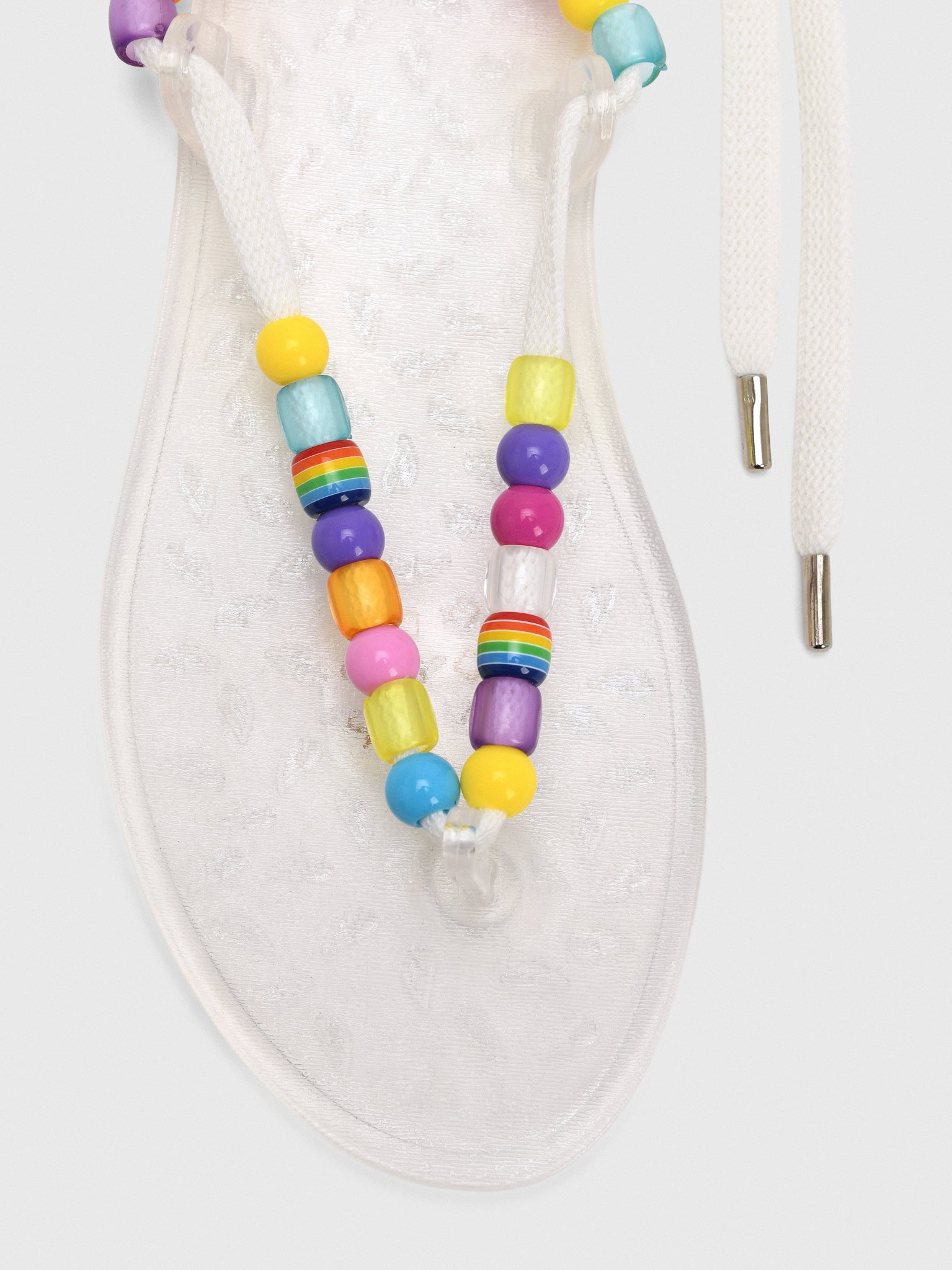 Ancient Greek Sandals Women's Esther Beads Sandal - Saint Bernard