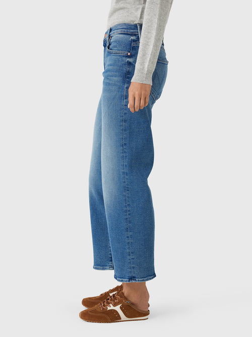 Mother Women's The Mid Rise Tunnel Vision Flood Jean