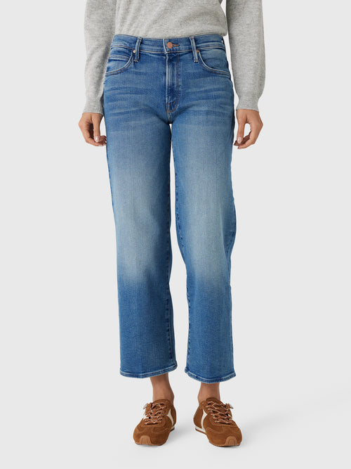 Mother Women's The Mid Rise Tunnel Vision Flood Jean