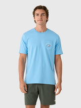 Southern Tide Men's Americana Trout Basket Short Sleeve T-Shirt - Saint Bernard