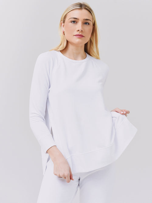 Stateside Women's Sweatshirt With Side Slits