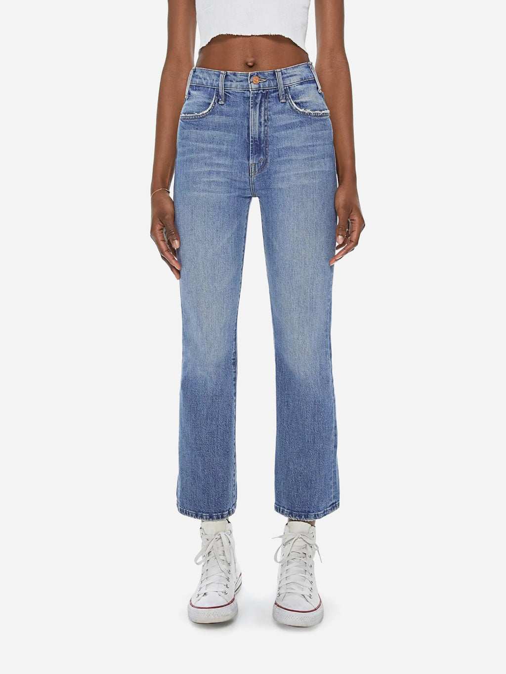 Mother Women's The Hustler Ankle Jean - Saint Bernard