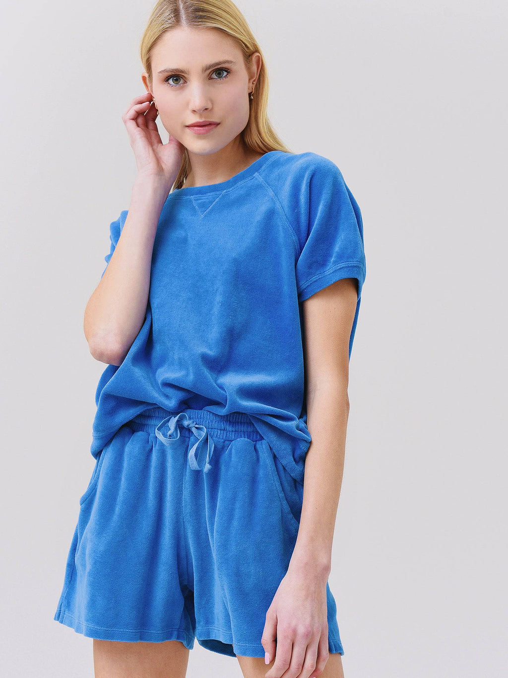 Stark X Women's Velour Alex Top - Saint Bernard