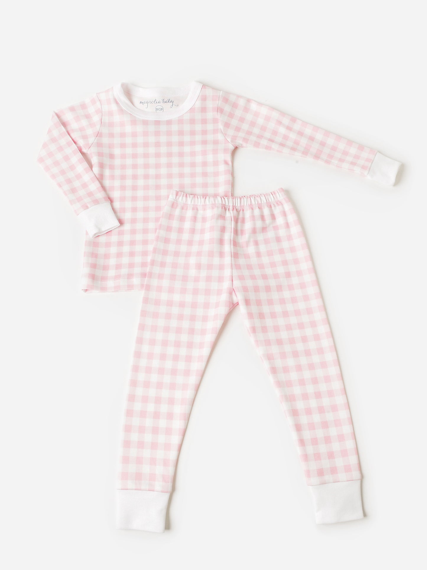 Magnolia Baby Girls' Checks Pajama Set