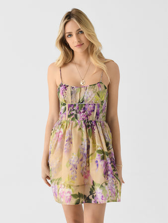 knee length dresses for ladies Alba Silk Mini Dress main image 1