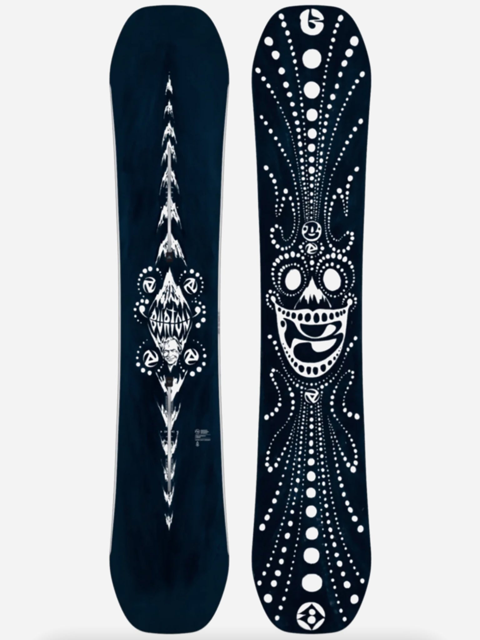 burton free thinker snowboard 154cm 2024 Color:june bug lime Cartoon Character Wearing A NIRVANA ON THE FLY
