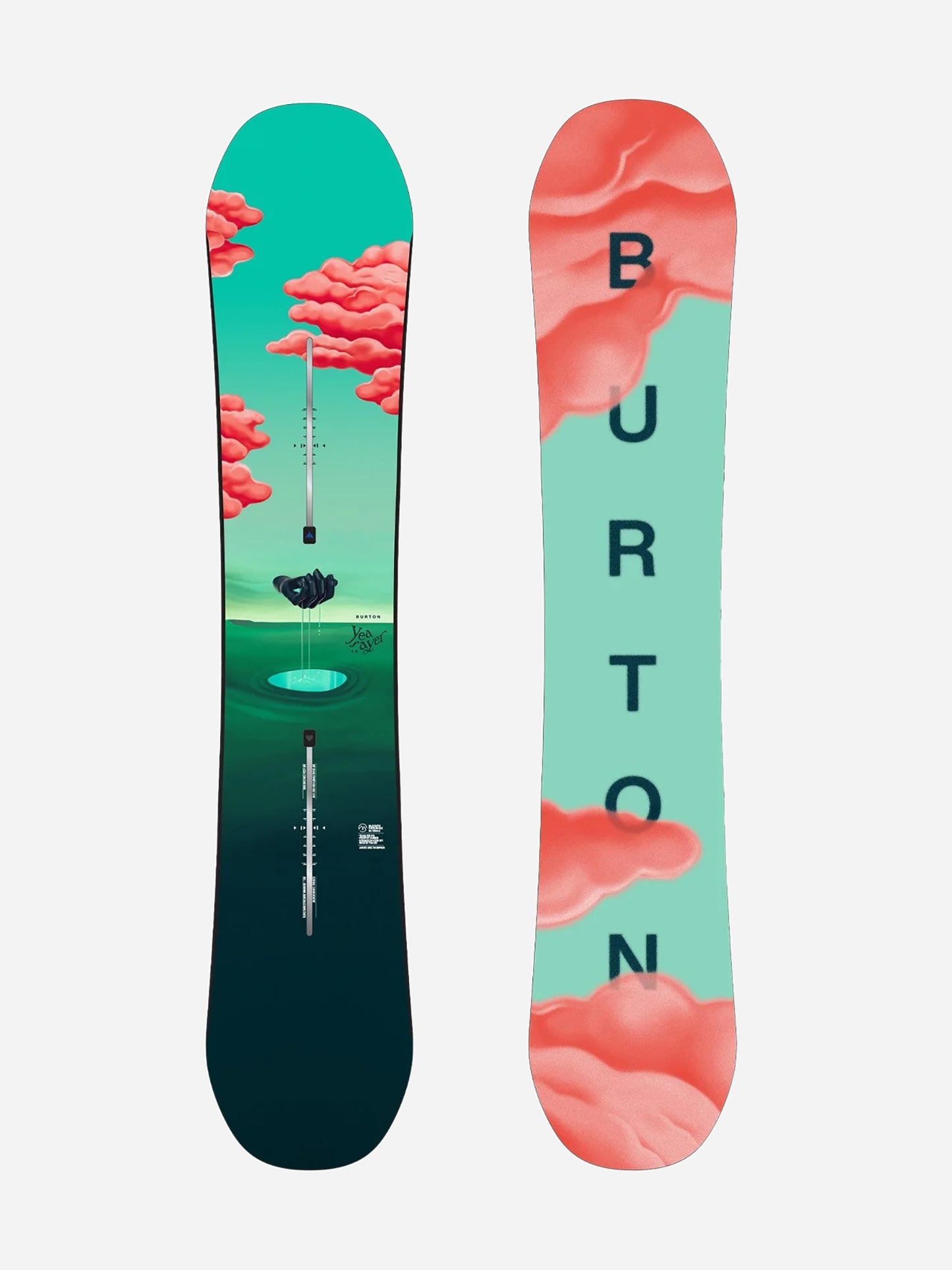 Burton Yeasayer Women's Snowboard 2025 - Saint Bernard