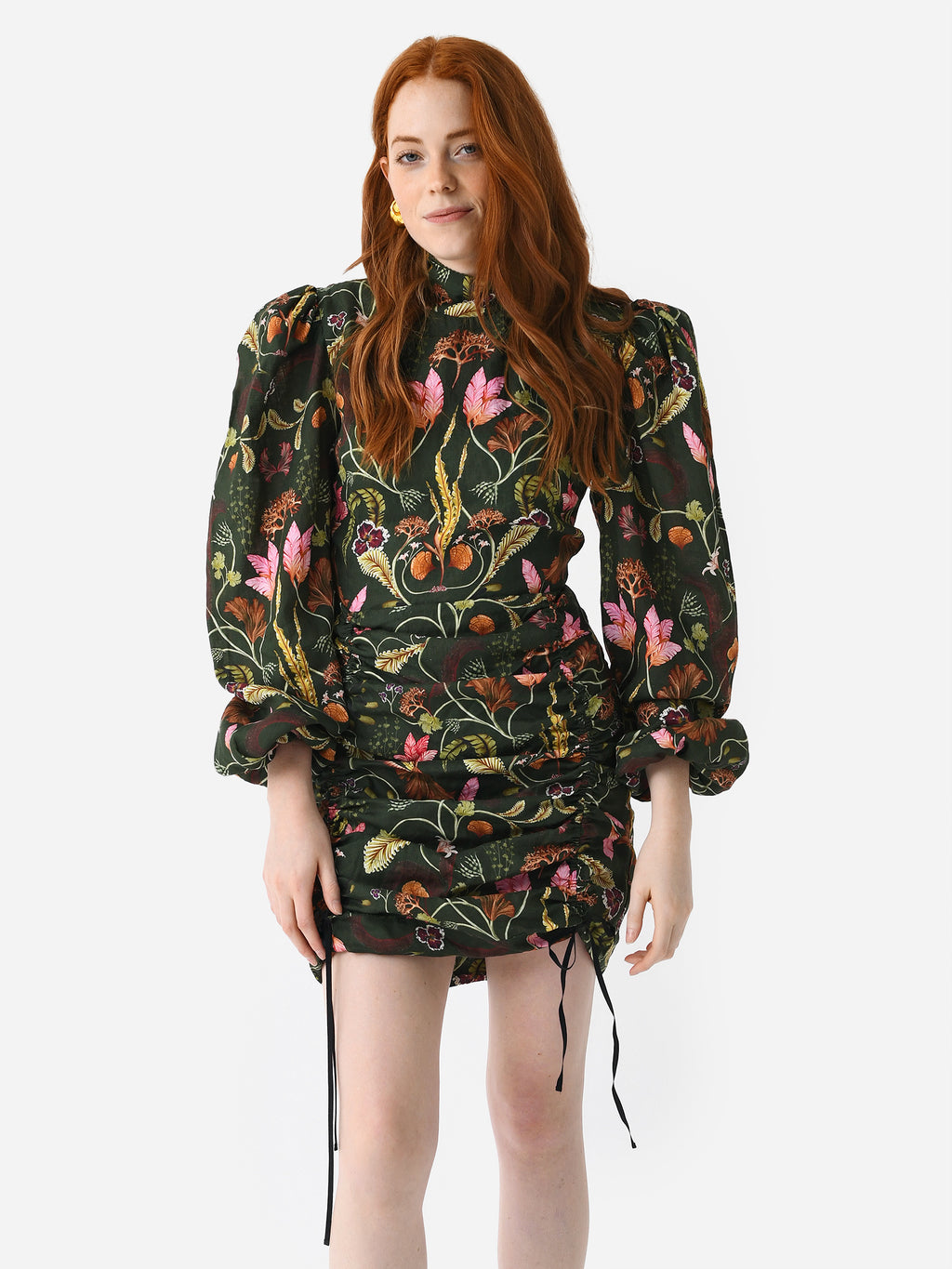 Agua By Agua Bendita Women's Guaba Habitat Mini Dress - Saint Bernard