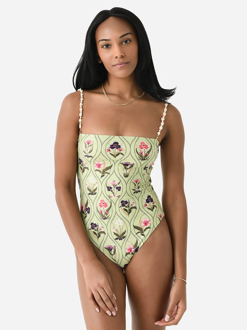 Agua By Agua Bendita Women's Durazno Pacifico One-Piece Swimsuit