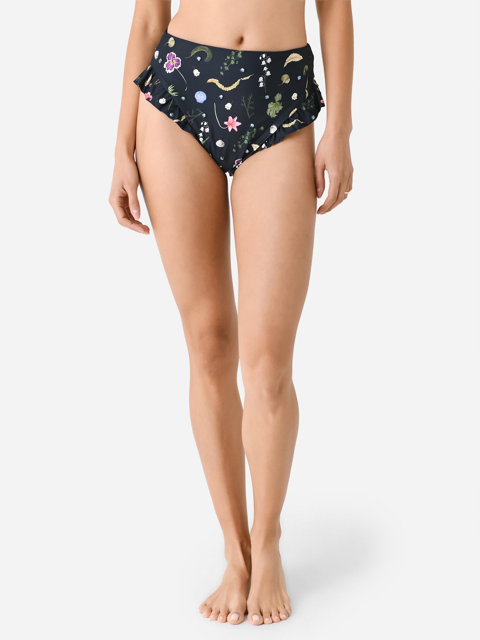 Agua By Agua Bendita Women's Jengibre Tesoro Bikini Bottom - Saint Bernard