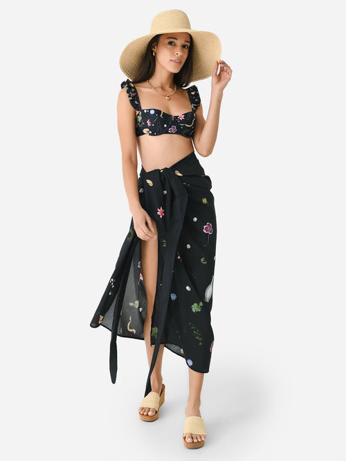 Agua By Agua Bendita Women's Lavanda Tesoro Pareo