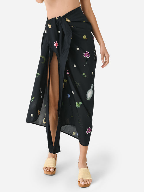 Agua By Agua Bendita Women's Lavanda Tesoro Pareo