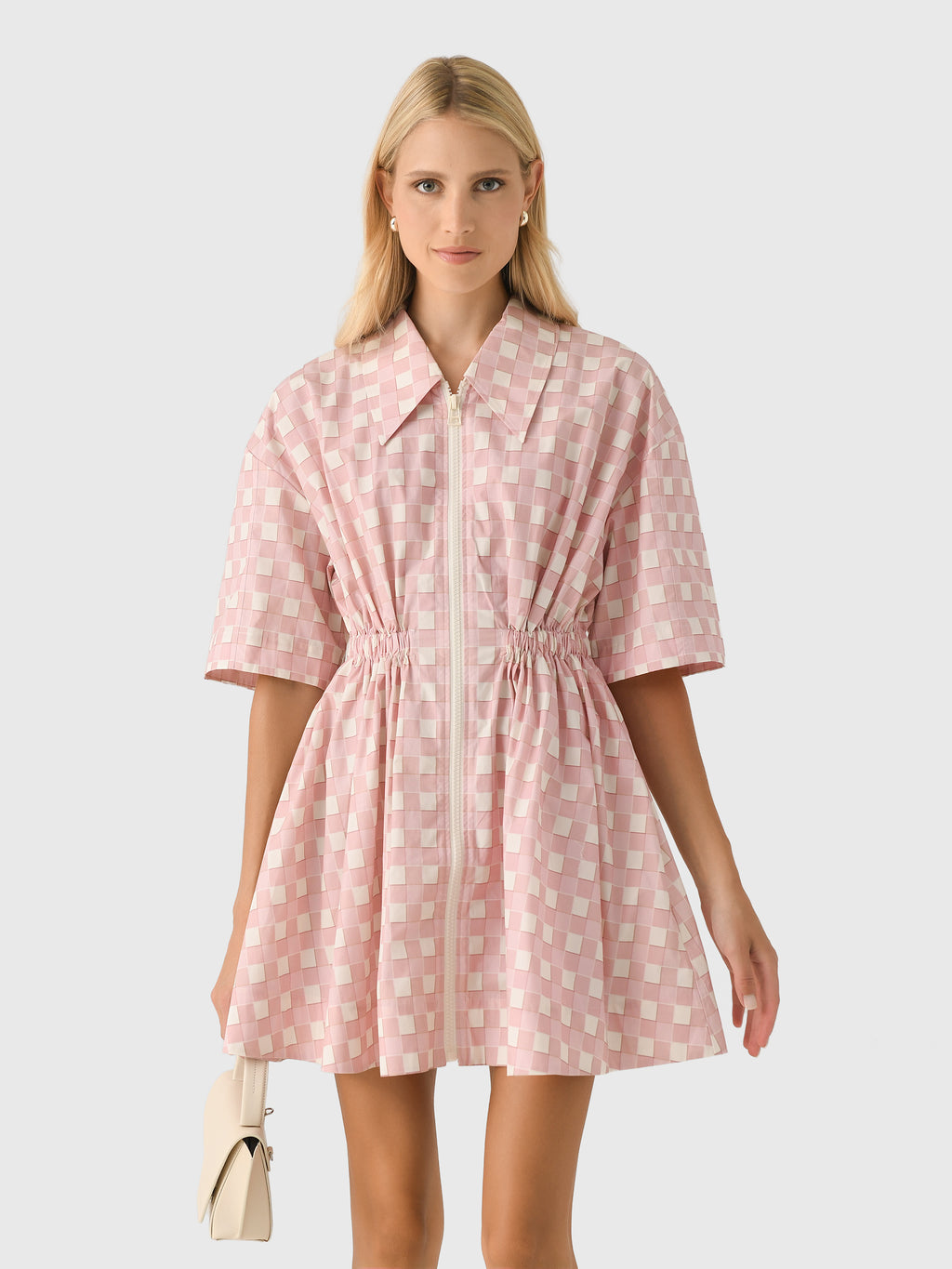 CLEA Women's Evander Mini Dress - Saint Bernard