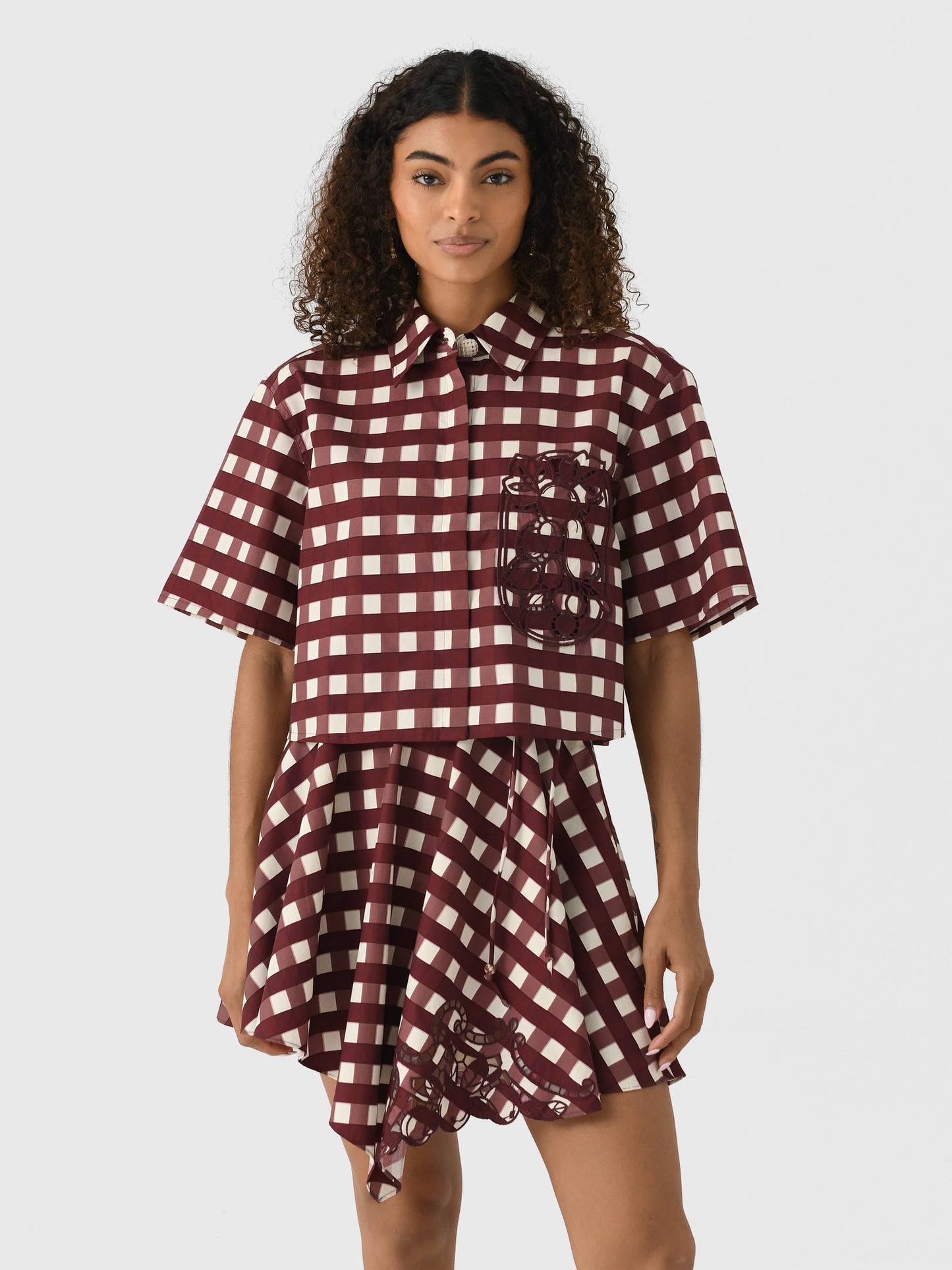 CLEA Women's Flavio Boxy Shirt - Saint Bernard