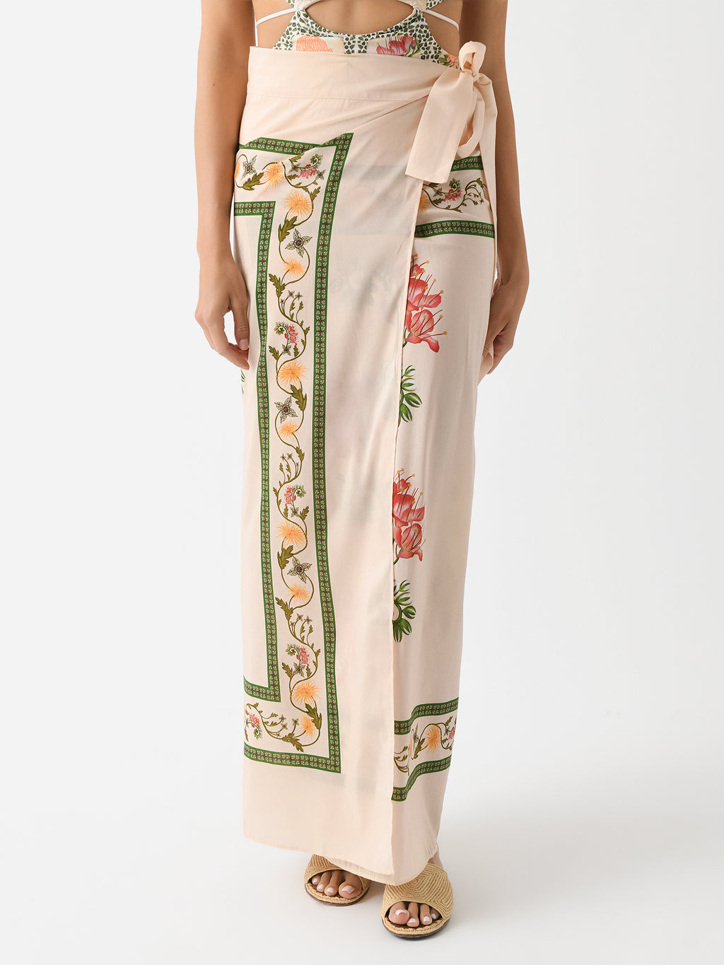 Agua By Agua Bendita Women's Lavanda Bisuteria Pareo - Saint Bernard