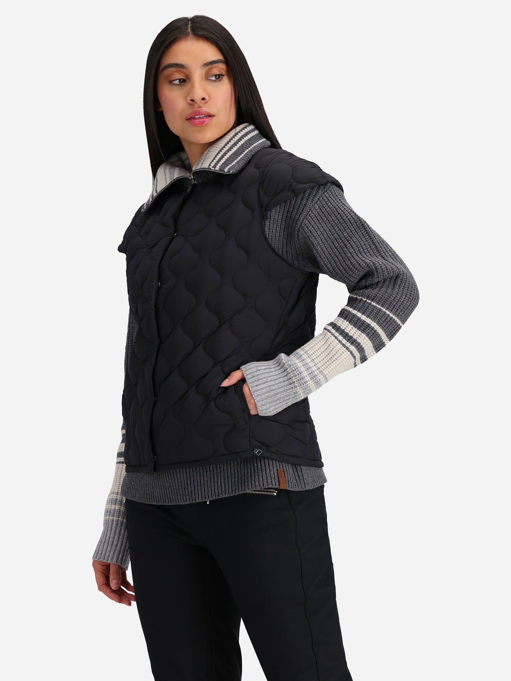 Obermeyer Women's Perry Down Vest - Saint Bernard