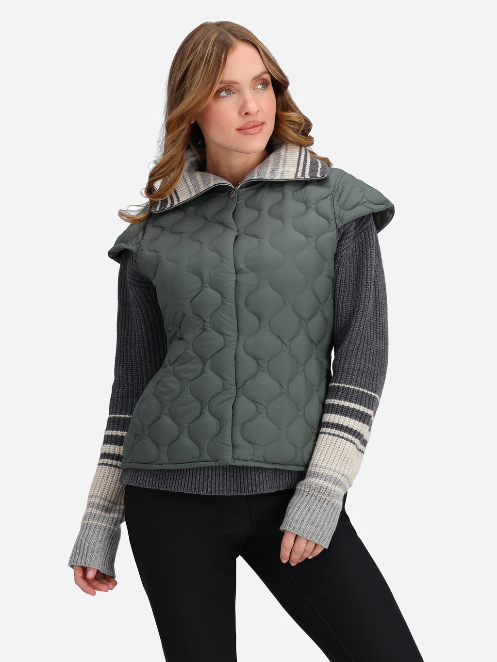 Obermeyer Women's Perry Down Vest - Saint Bernard