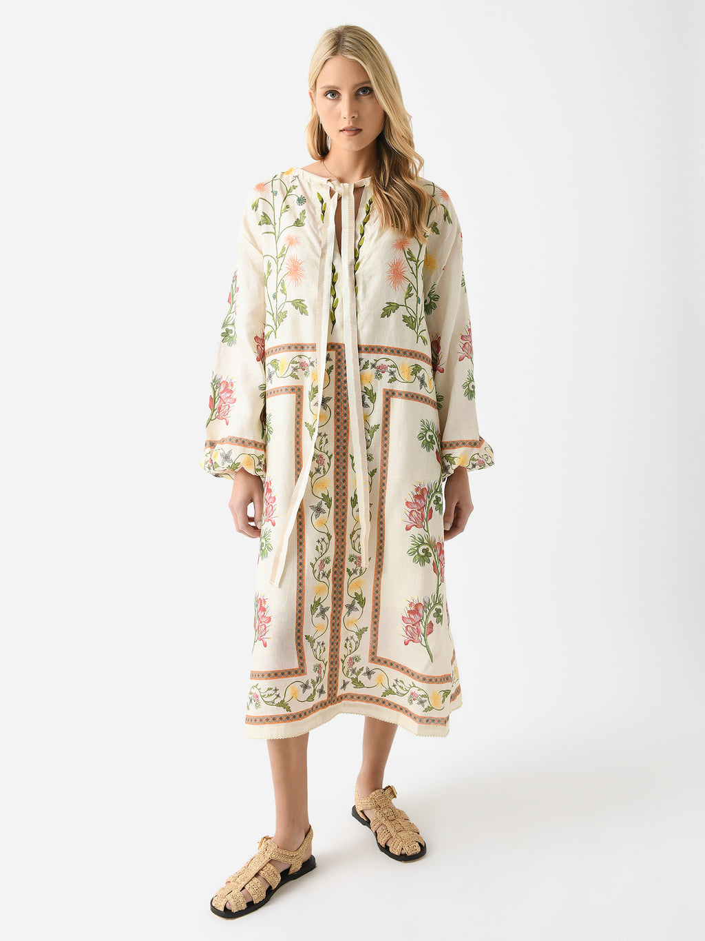 Agua By Agua Bendita Women's Zircon Bisuteria Caftan - Saint Bernard