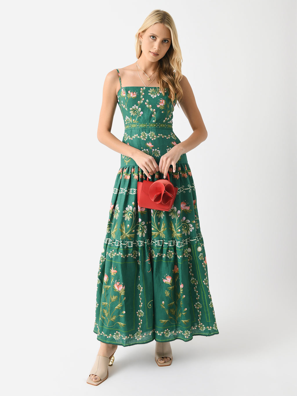 Agua By Agua Bendita Women's Lima Esmeralda Maxi Dress Saint Bernard Agua By Agua Bendita Women's Lima Esmeralda Maxi Dress Saint Bernard