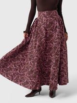 CLEA Women's Sylvie Jacquard Skirt - Saint Bernard