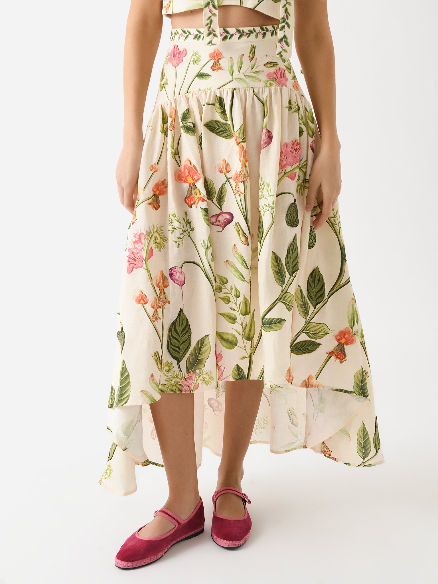 Agua By Agua Bendita Women's Curua Cultivo Skirt - Saint Bernard