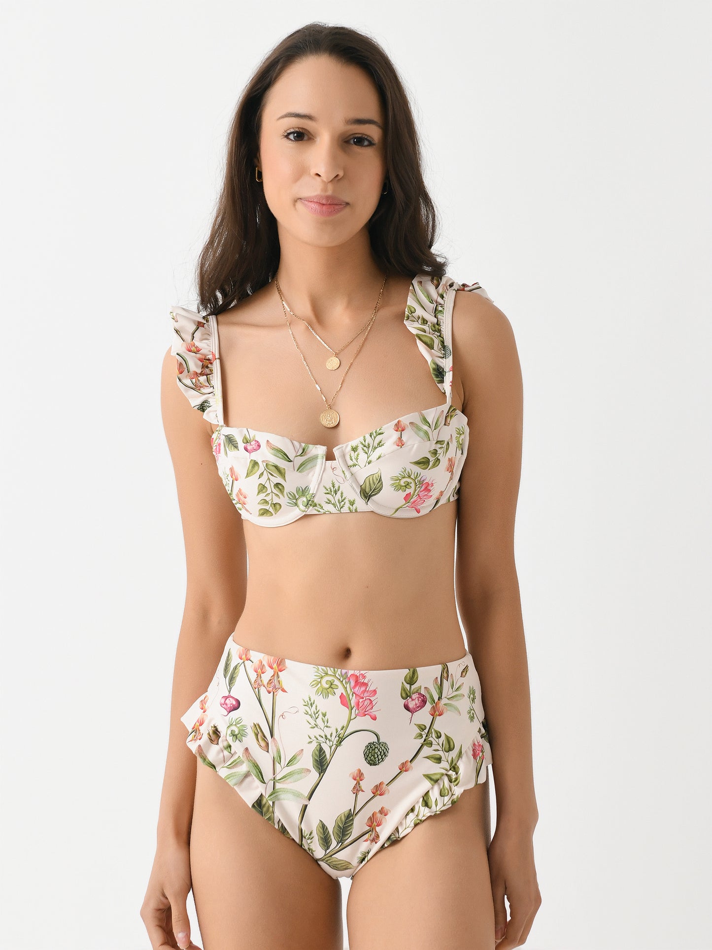 Agua By Agua Bendita Women's Kiwi Cultivo Bikini Top - Saint Bernard