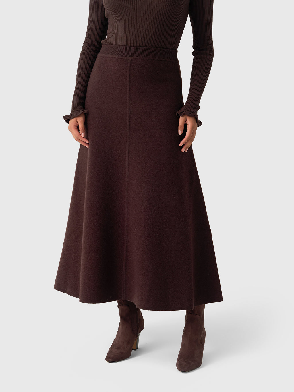 CLEA Women's Emmett Knit Skirt - Saint Bernard