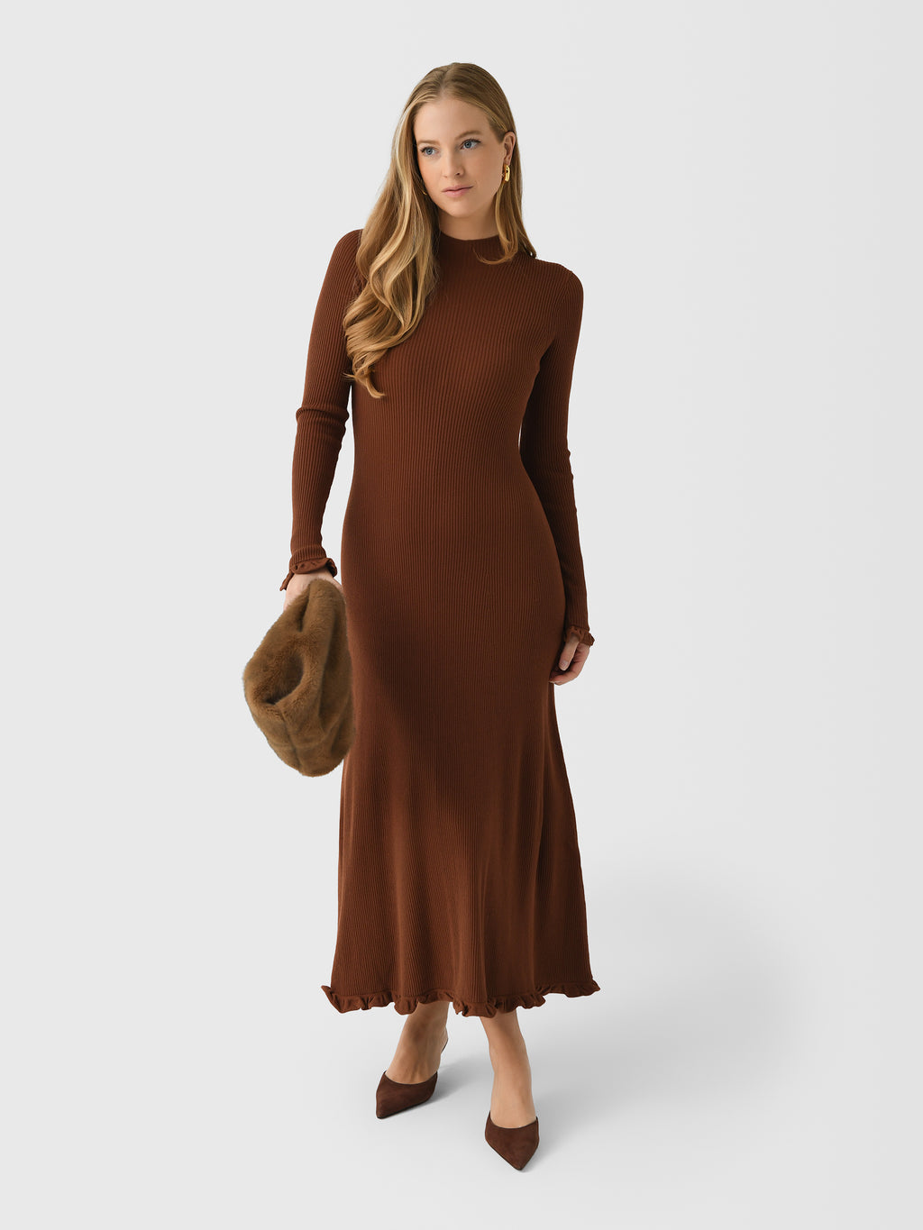 CLEA Women's Cadence Knit Dress - Saint Bernard