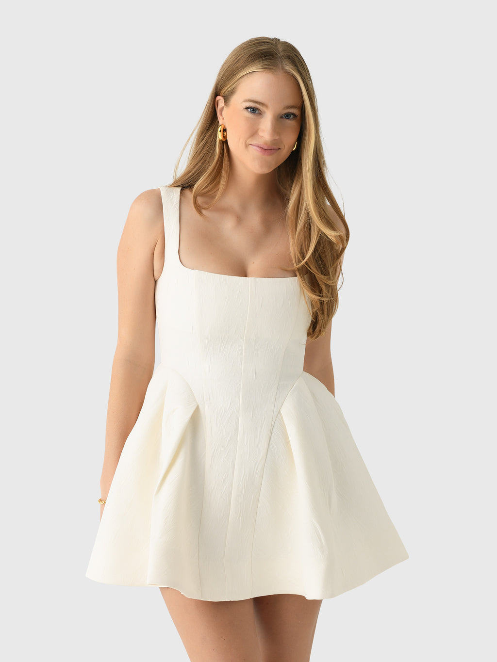 CLEA Women's Darcy Mini Dress - Saint Bernard