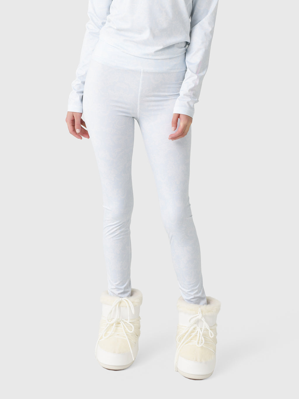 Bogner Fire + Ice X LoveShackFancy Women's Love Base Layer Pant - Saint Bernard