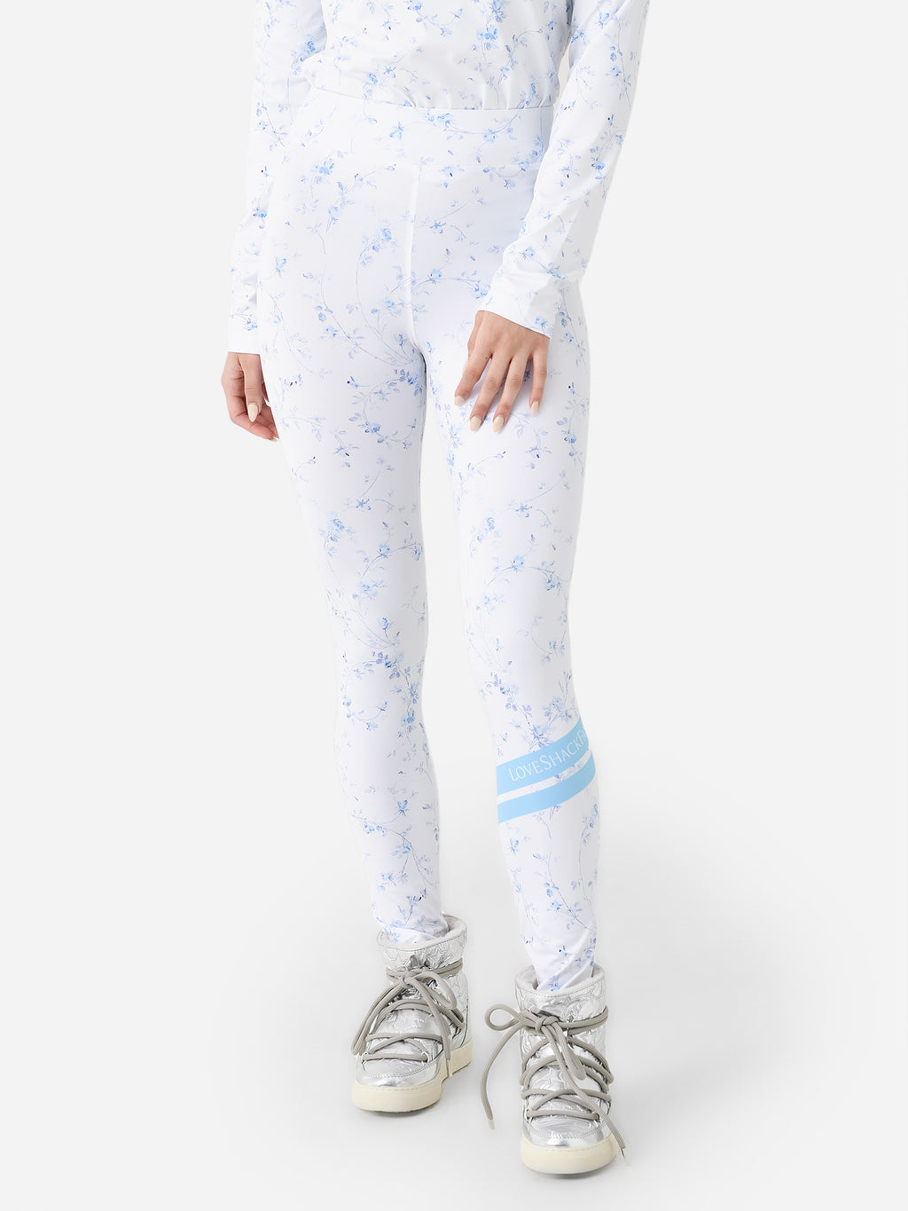 Bogner Fire + Ice X LoveShackFancy Women's Love Base Layer Pant - Saint Bernard